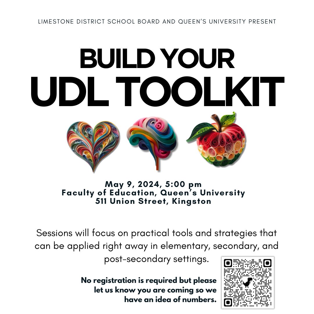 Build your UDL Toolkit informaiton flyer