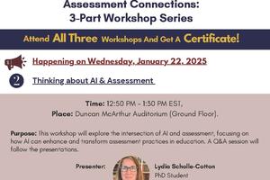 Assessment Connections Lydia Event 