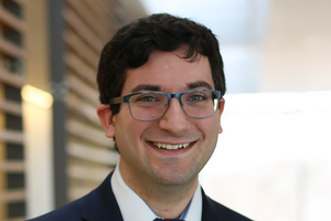 Dr. Soleas smiles at the camera