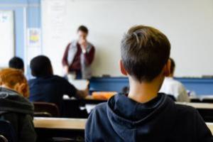 Students in a classroom