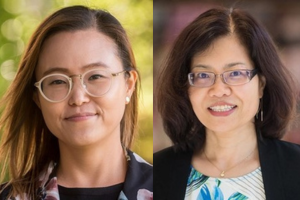 Claire Ahn and Liying Cheng headshots 