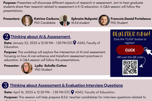 AEG Assessment Connections Poster