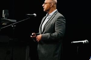 Saad speaking