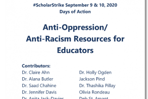 title page, anti-oppresion/anti-racism resources for educators