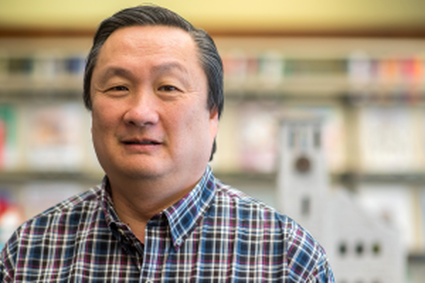 Peter Chin smiling