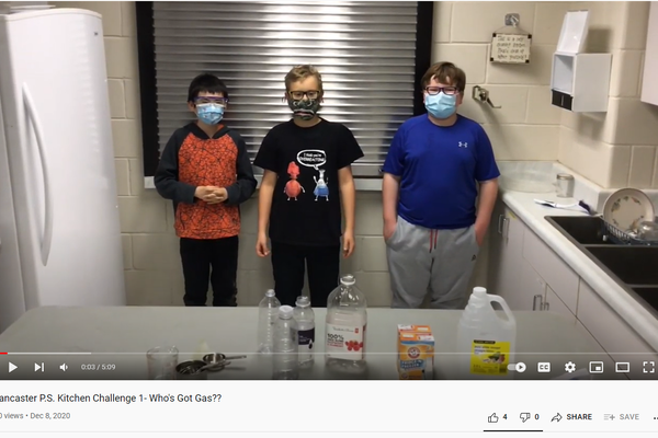 Students at Lancaster screenshot of youtube video 