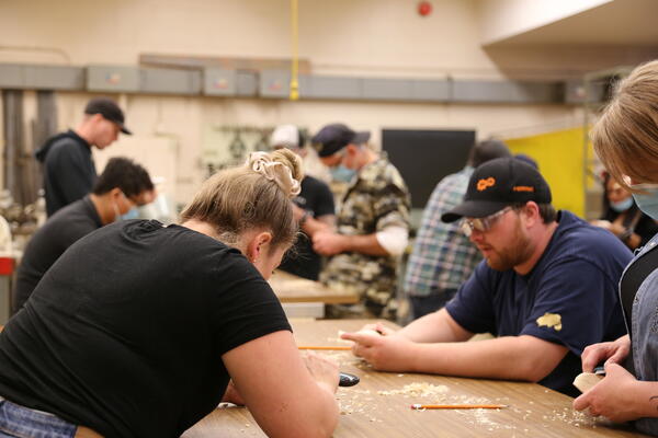 Students at the Technological Education Program