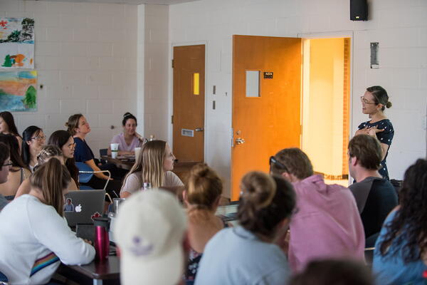 Students at the French as a Second Language Program