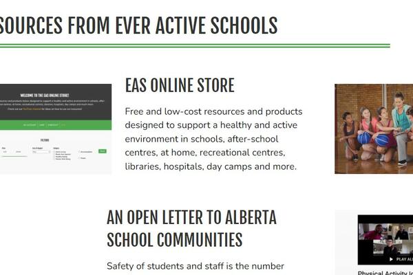 Resources from Ever Active Schools