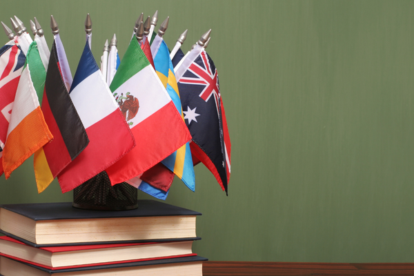flags of multiple countries