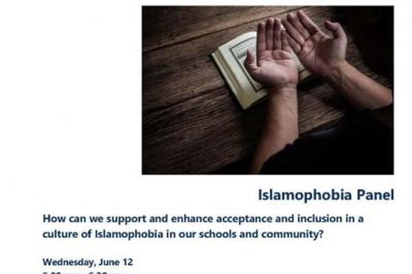 Islamophobia Panel Poster