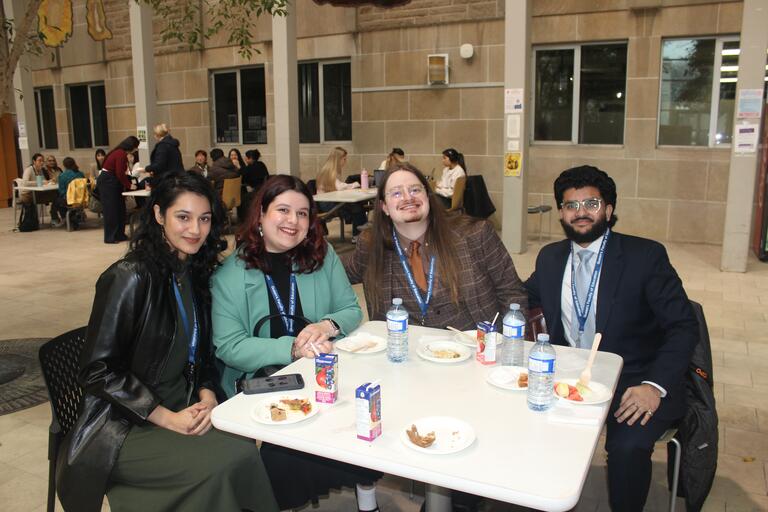 Shubhreet Johal, Madelina Raduta, Kyle Raymond, and Mohamed Hussaini