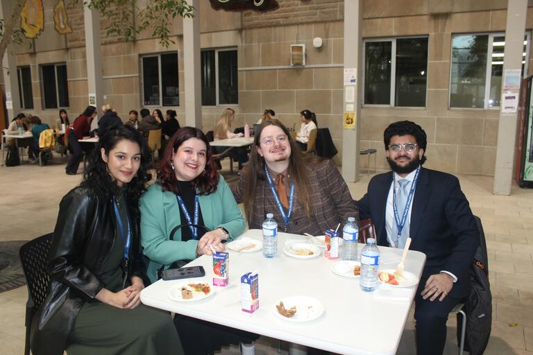 Shubhreet Johal, Madelina Raduta, Kyle Raymond, and Mohamed Hussaini