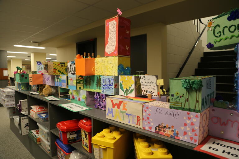 Another long shot of the art project 