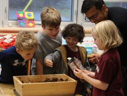 Vermicomposting Launch Winston Churchill