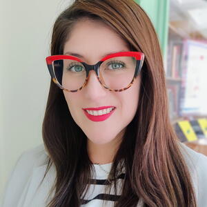 Natalia Miranda Calderon smiling at the camera