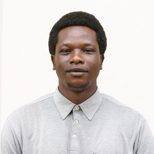 Ikeoluwapo Baruwa stands against a white background.