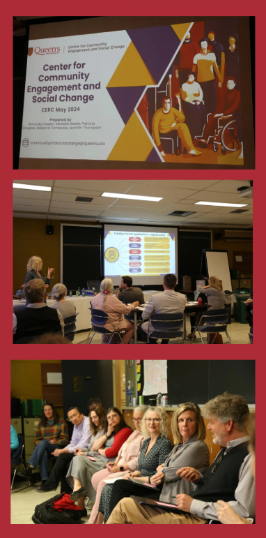 Drs. Patty Douglas and Michelle Searle engaging with newly inducted CERC members at the Meet, Greet and Eat Session. 