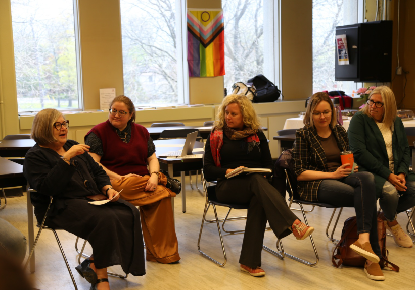 Group Brainstorming during Art of Hosting working session