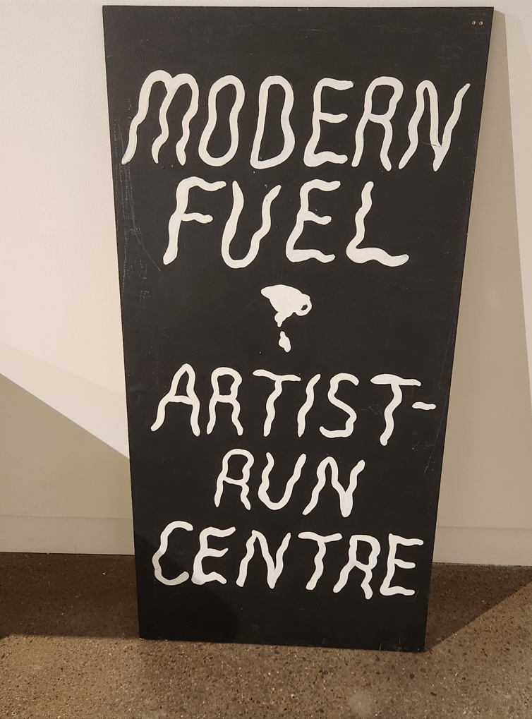 Modern Fuel Sign