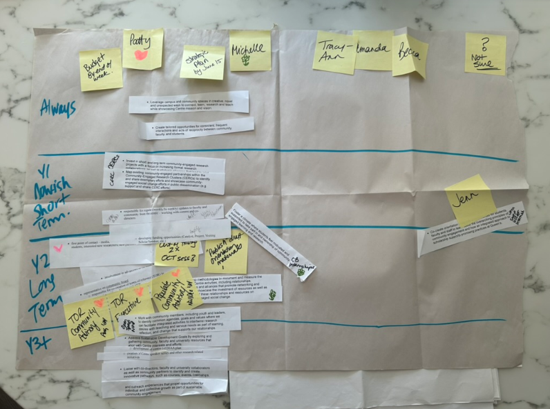 Long and Short Term CCESC Ideation