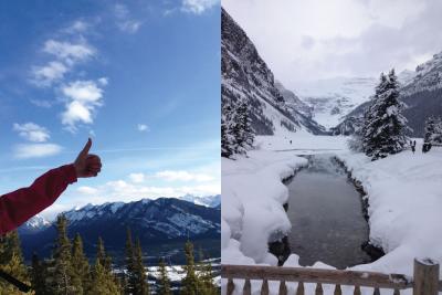 Thumbs up for Banff