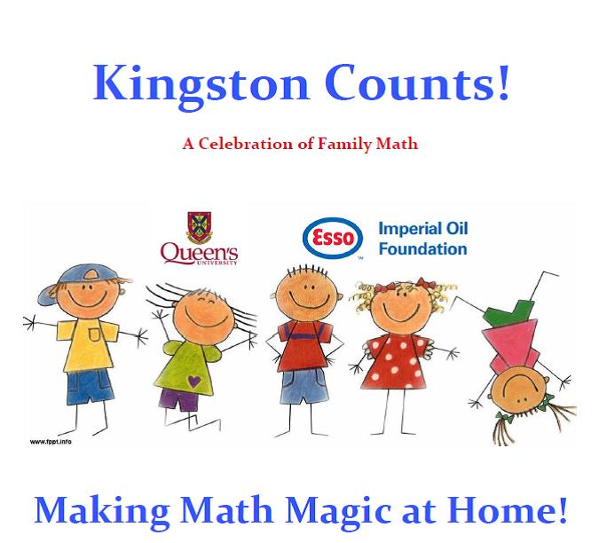 Cover of Kingston Counts: Making Math Magic at Home.