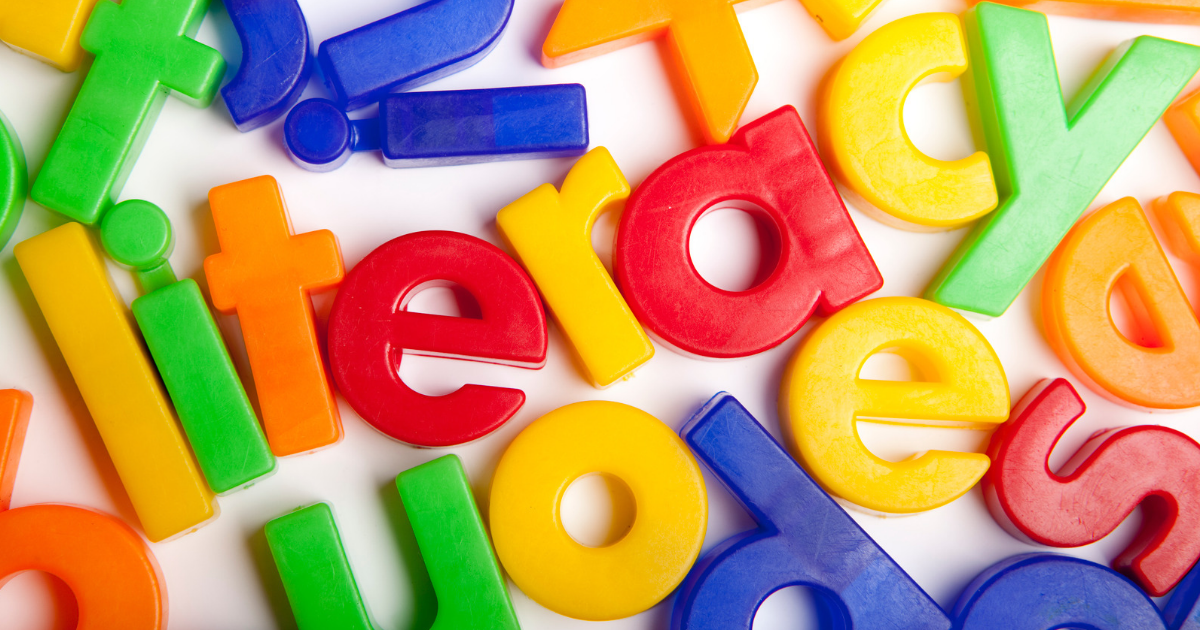 letters that spell out literacy 