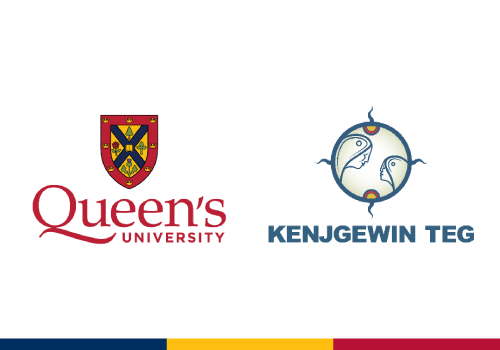 Queen's University Logo and Kenj Logo 