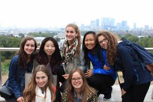 Second Year Students Exploring East Sussex, United Kingdom