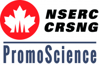 "NSERC CRSNG PromoScience logo"