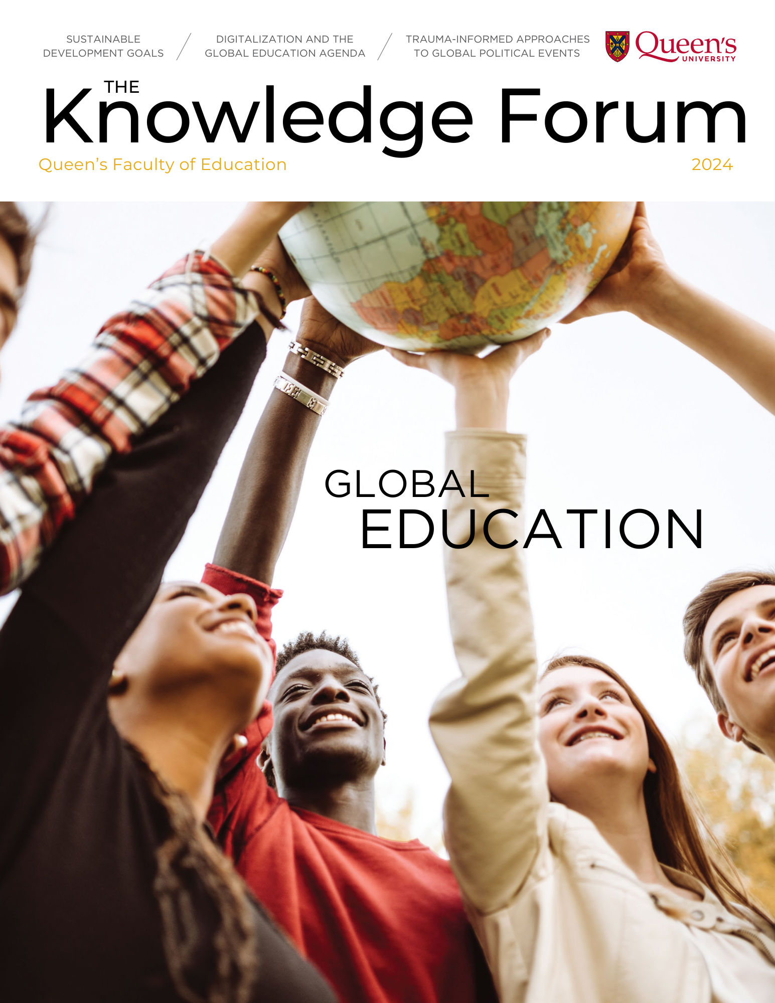 Cover of the Knowledge Forum 2023-24: Global Education