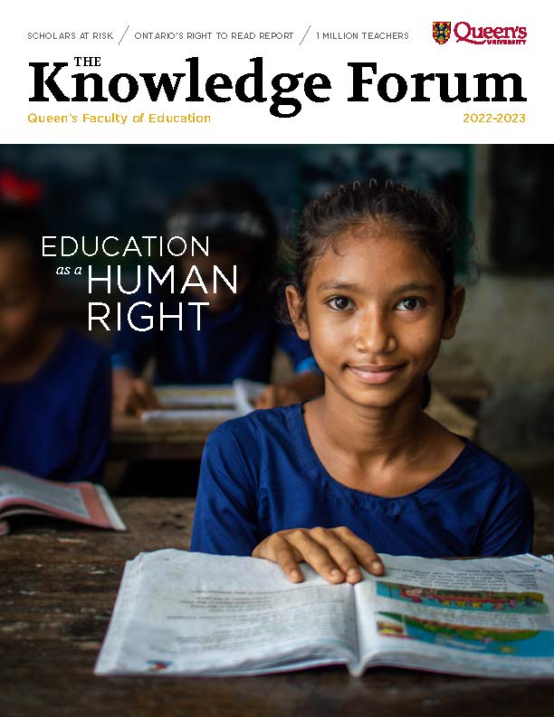 Cover of the Knowledge Forum 2022-23: Education as a Human Right